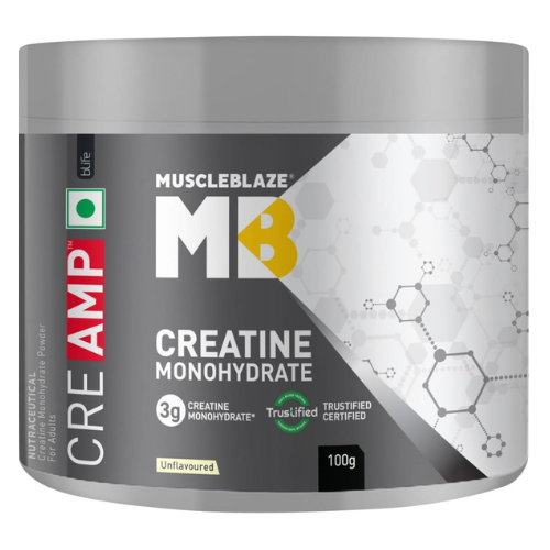 Muscleblaze CREAMP Creatine Monohydrate (Unflavoured) 100gm